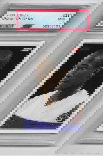2009 Topps DeMar DeRozan Rookie PSA 9