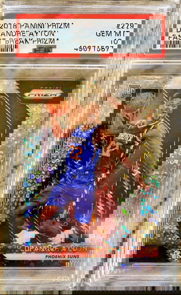 Prizm Fast Break Silver Disco DeAndre Ayton RC