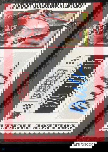 D'Andre Walker 2019 Contenders Draft Picks Rookie Auto #185 Georgia Bulldogs 🏈