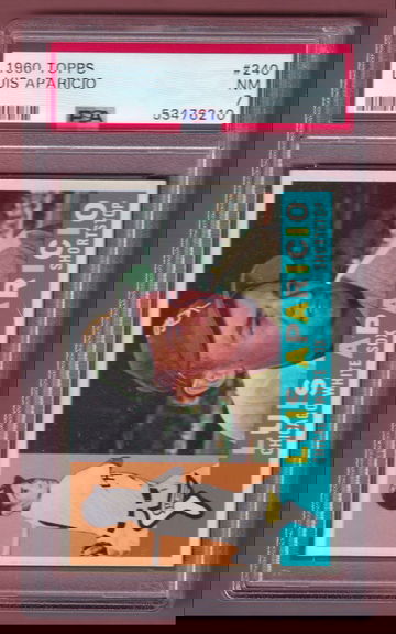 1960 Topps #240 Luis Aparicio PSA 7