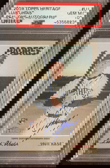 2019 Heritage Real One Auto Luis Urias PSA 10