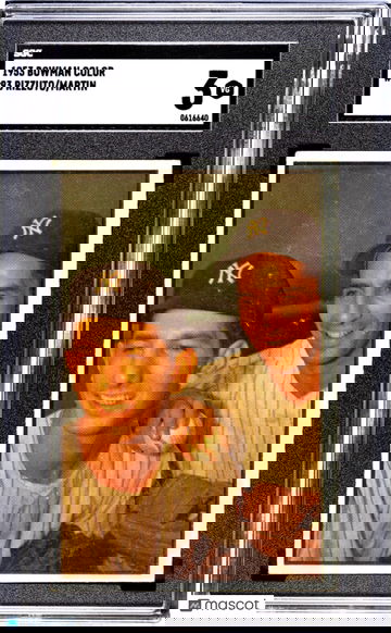 1953 Bowman Color Martin #93 SGC 3