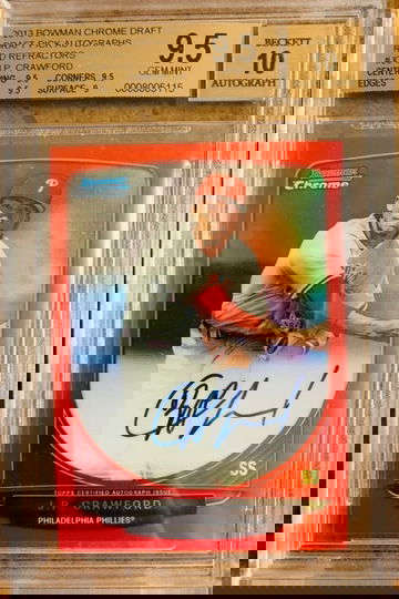 JP Crawford 2013 Bowman Chrome RED /5