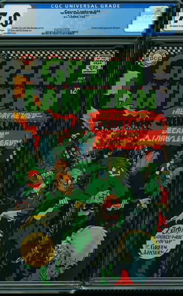 GREEN LANTERN #46, CGC 7.0 FVF