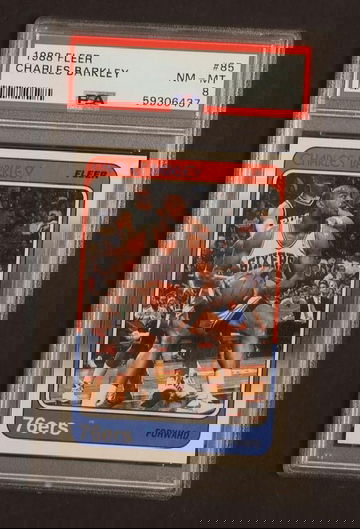 1988 Fleer Charles Barkley #85 PSA 8