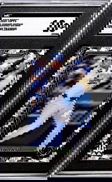 2025 Topps #1 Shohei Ohtani Spring Training SGC 10