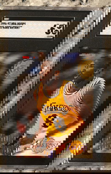 1996 hoops Kobe Bryant rookie SGC 6
