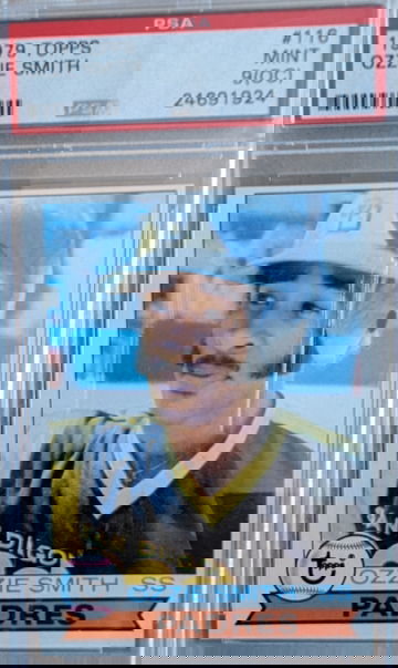 1979 Topps Ozzie Smith Rookie low pop PSA 9