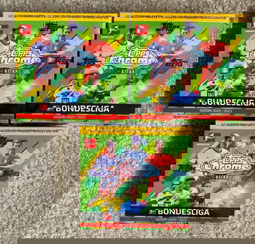 (3) 2020 Topps Chrome Bundesliga Match Attax Hobby Boxes