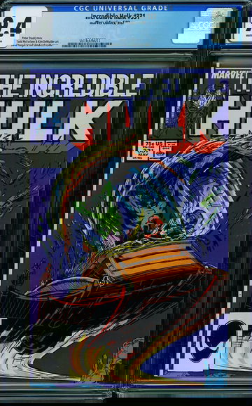 INCREDIBLE HULK #331, CGC 9.4 NM