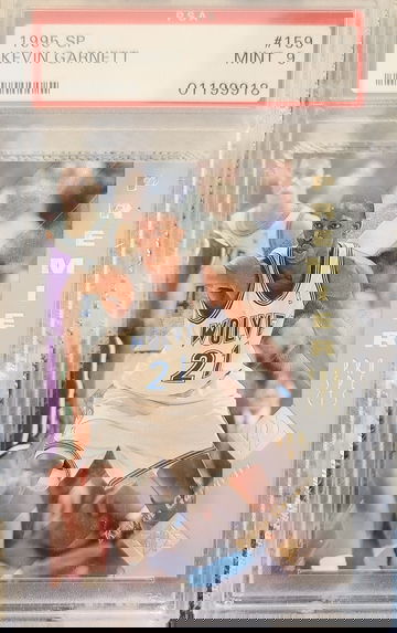 1995 SP Kevin Garnett PSA 9