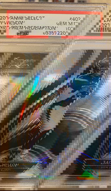 2020 Panini Select Zach Wilson XRC PSA 10 GEM MINT