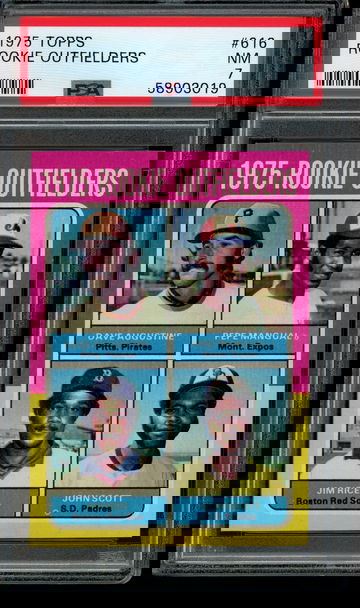 1975 TOPPS #616 Jim Rice PSA NM 7