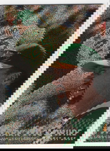 1997 FLAIR SHOWCASE ROW 0 # 52 MARK MCGWIRE HOF