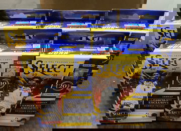 20-21 NBA Select basketball hanger boxes x5