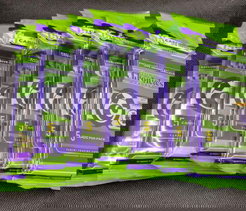 (7) 2019-20 Panini Chronicles Soccer Factory Sealed Cello Package 