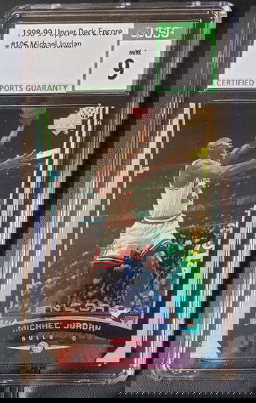 1998-99 Upper Deck Encore Michael Jordan #106 CSG 9 MINT