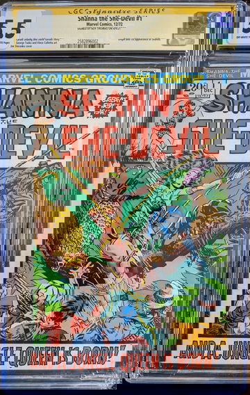 Shanna the She-Devil #1 CGC 5.5 Signature Series