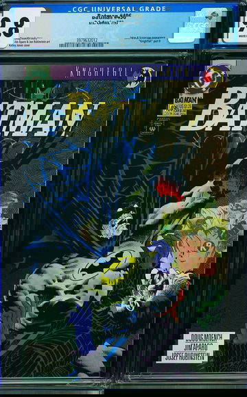 BATMAN #496, CGC 9.8 NM/MT