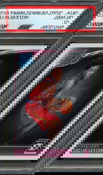 2018 Optic Collin Sexton PSA 10 Rookie RC