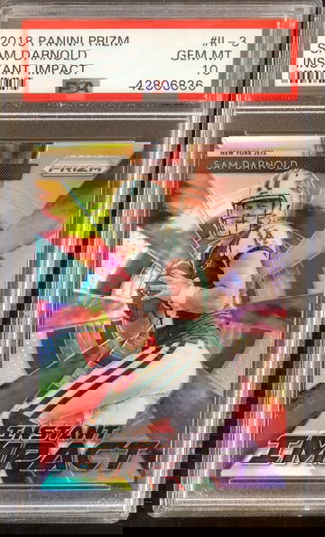 Sam Darnold Rookie RC PRIZM INSTANT IMPACT