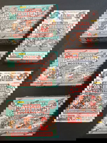 2020 NFL Contenders blaster box sealed - lot of 5