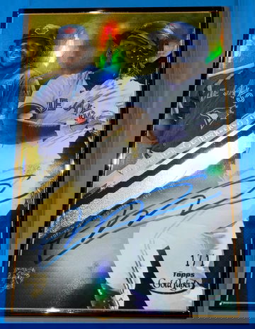 2019 Topps Gold Label Vladimir Guerrero Jr  1/1 AUTO RC Rookie Framed Autograph