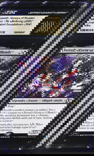 2024 Magic: The Gathering # Evereth Viceroy of Plunder Jumpstart Foundations CGC 10