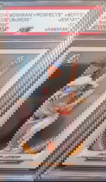 2014 Bowman Prospects Jacob DeGrom Chrome #BCP73