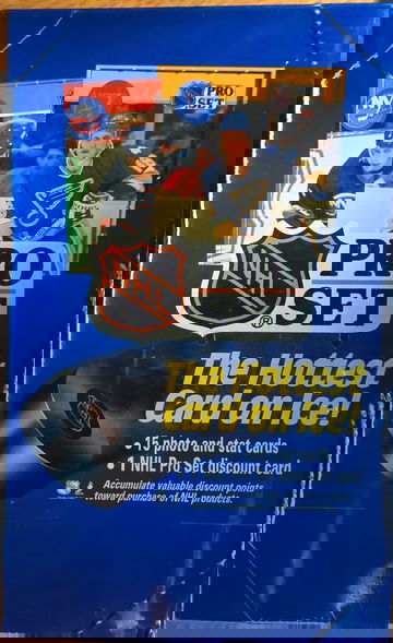 1990-91 Pro Set Hockey Box