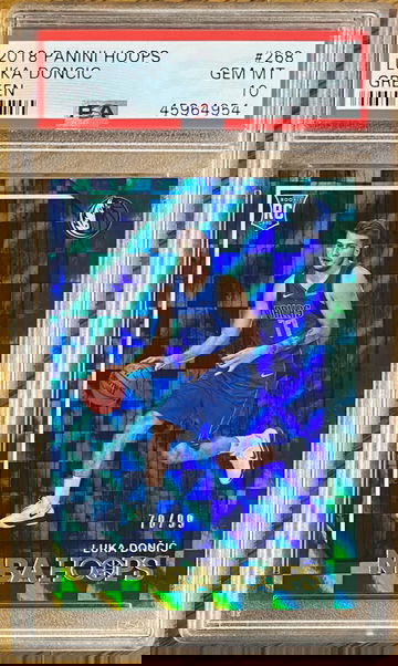 LUKA DONCIC 2018 HOOPS GREEN /99