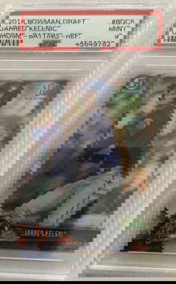 Jarred Kelenic 2018 1st Bowman Chrome Refractor PSA 9