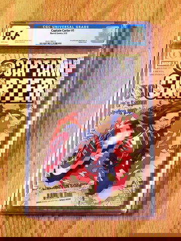 CAPTAIN CARTER #1 CGC 9.6 NM+ WP Jamie McKelvie What If? Doctor Strange MCU