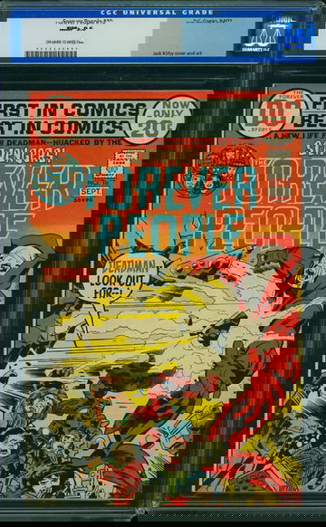 FOREVER PEOPLE #10, CGC 9.6 NM+