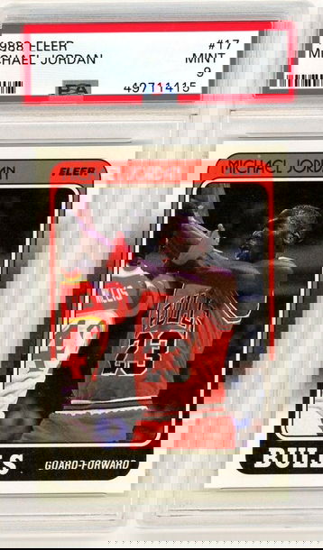1988 Fleer Michael Jordan #17 PSA 9 P1259