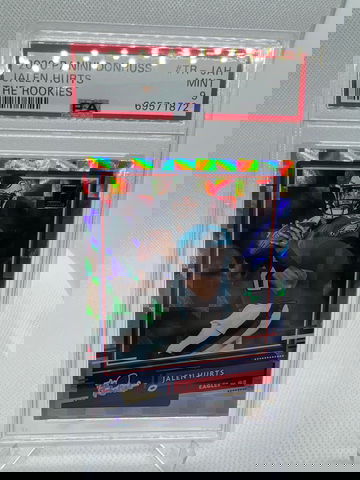 2020 Panini Donruss The Rookies Jalen Hurts PSA 9