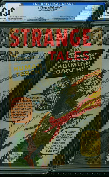 STRANGE TALES #101, CGC 3.0 GVG