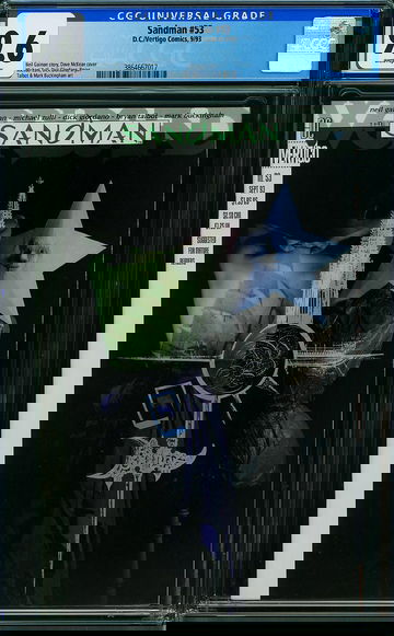 SANDMAN v1989 #53, CGC 9.6 NM+