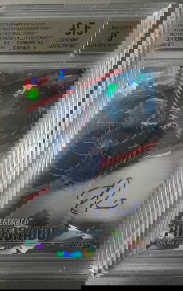 2021 Bowman’s Best Reginald Preciado Atomic Auto /25 BGS 9.5/9