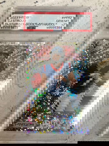 CJ Stroud Flashback No Huddle RC PSA 10 