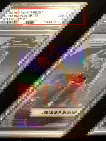 Brandon Ingram prizm silver rc 