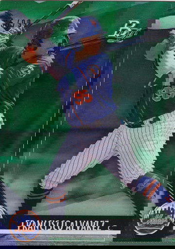 2021 Bowman Platinum Francisco Alvarez #TOP-83 Green 35/99