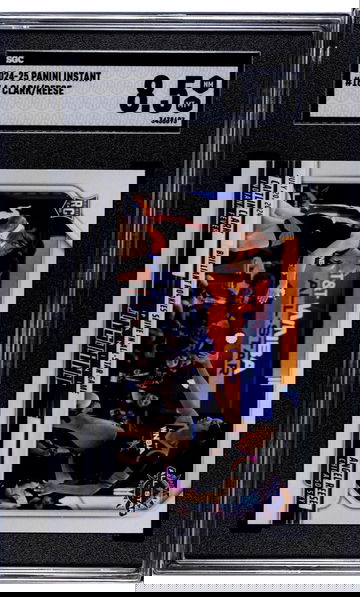 Caitlin Clark Angel Reese WNBA All Star Panini Instant Rookie Card #164 SGC 8.5