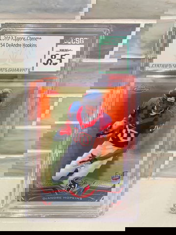 2013 TOPPS CHROME DeAndre Hopkins ROOKIE RC CSG 8.5