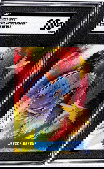 2025 Topps #SMLB-3 Bryce Harper Stars of MLB SGC 10