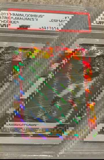 2017 Patrick Mahomes The Rookies Rookie Holo PSA 10