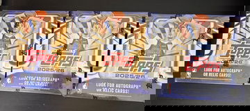 2025-26 Topps NBA Basketball Mega Boxes Lot of 3