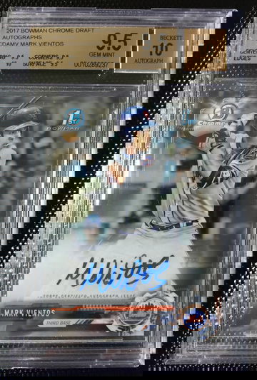 2017 Bowman Mark Vientos Auto BGS 9.5/10