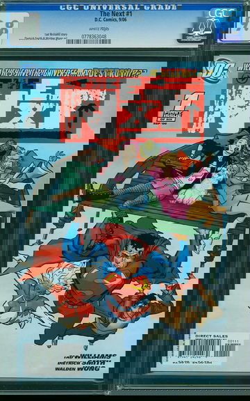 THE NEXT #1, CGC 9.8 NM/MT -- HIGHEST GRADED