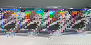 2021 1st Bowman Chrome Prospect Partial Rainbow Blaze Jordan